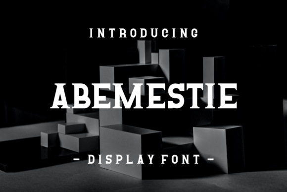 Abemestie: A Display Font That Elevates Digital Branding