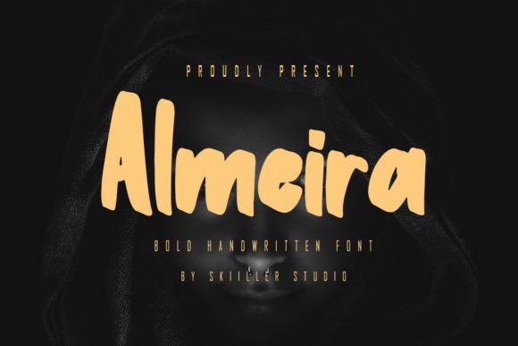Almeira: A Handwritten Display Font for Editorial Warmth