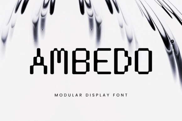 Ambedo: A Modern Display Font for Digital Branding