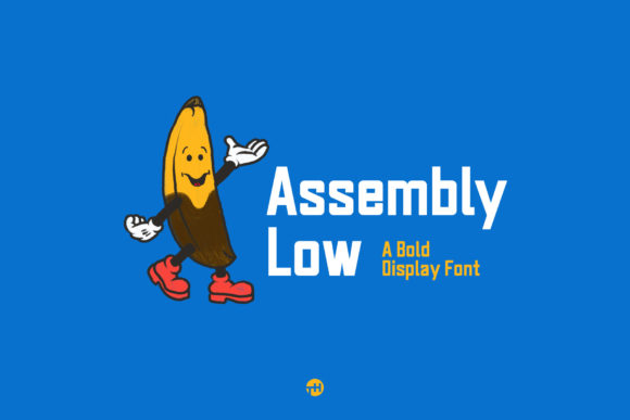 Assembly Low: A Display Typeface That Anchors Your Editorial Voice