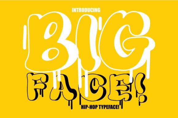 Big Face: A Playful Display Font for Joyful Editorial Moments
