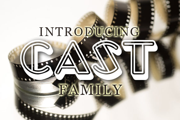 Cast: A Retro Display Font That Makes Handmade Products Shine
