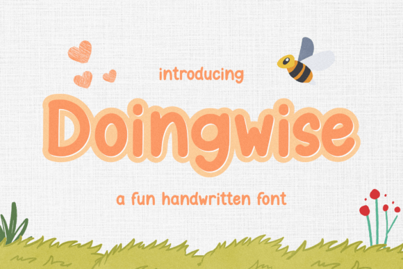 Doingwise: A Handwritten Font That Makes Your Brand Feel Human