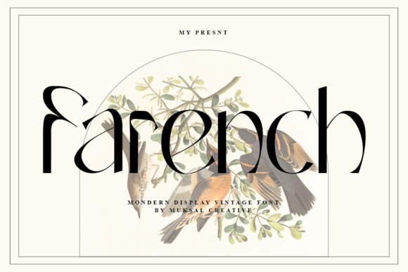 Farench: A Display Font That Commands Attention