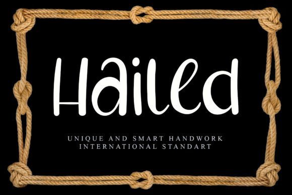 Hailed: A Display Font That Elevates Digital Branding