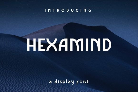 Hexamind: A Display Font That Makes Your Headlines Instantly Clear
