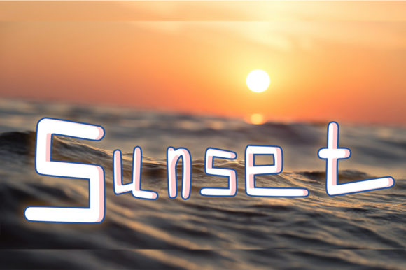 Karangsinom: A Display Font That Cuts Through the Feed