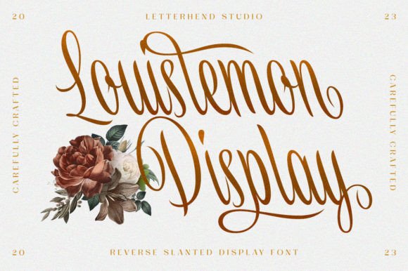 Louislemon: A Display Font That Feels Like Hand-Drawn Magic