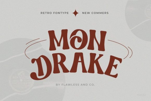 Mondrake: A Bold Serif Display Font for Distinctive Web Branding
