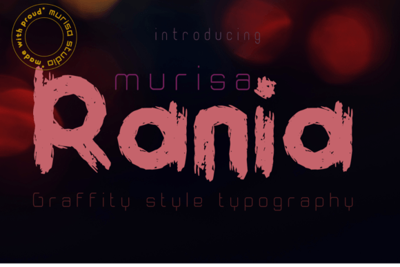 Murisa Rania: The Display Font That Makes Your Headline *Feel* Like a First Impression