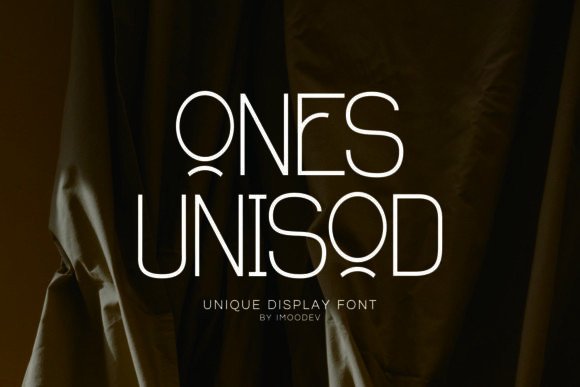 Ones Unisod: A Thoughtful Display Typeface for Editorial Calm