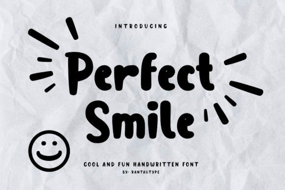 Perfect Smile: A Playful Display Font That Feels Like a Design Win