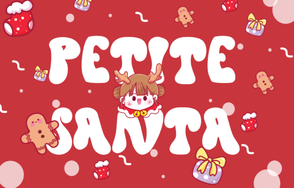 Petite Santa: A Playful Display Font for Digital Branding