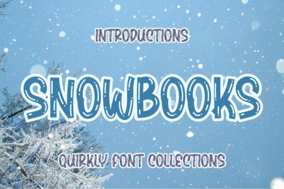 Snowbooks: A Handwritten Display Font That Feels Human