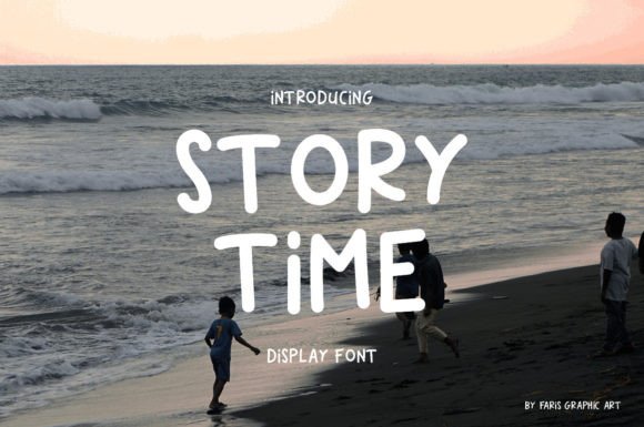 Story Time: A Handwritten Display Font That Feels Like Your Brand’s Smile