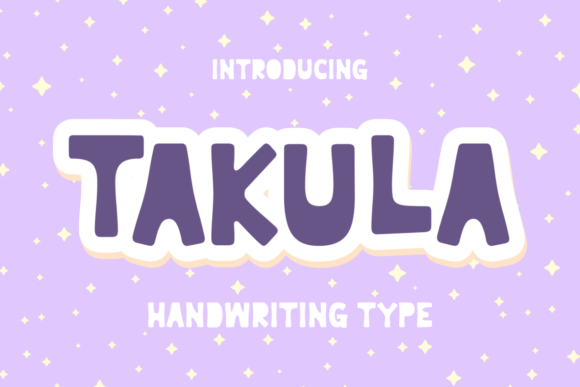 Takula: A Playful Display Font for Editorial Impact