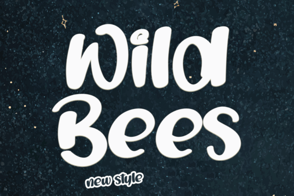 Wild Bees Display Font for Handmade Creators